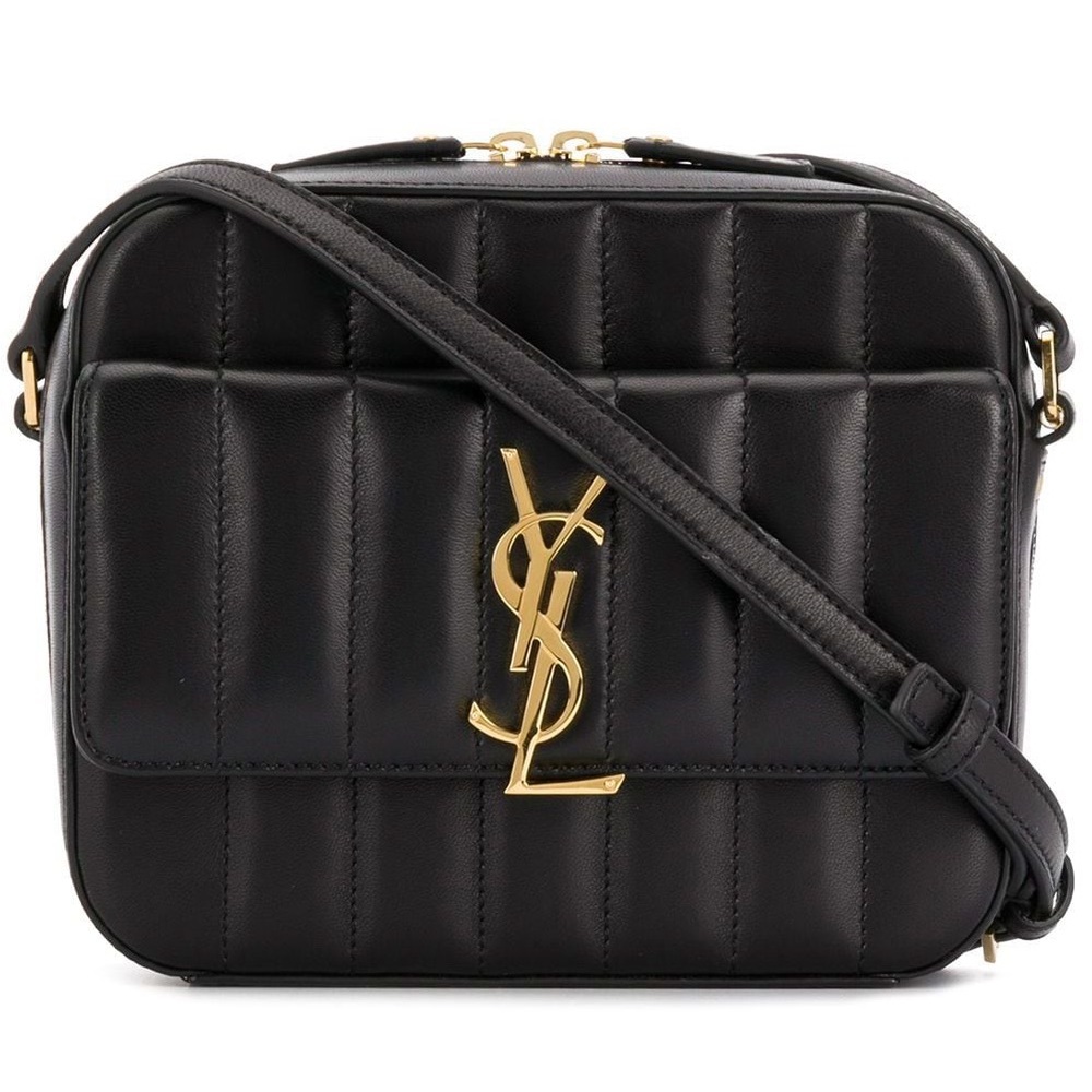 YSL Vicky Quilted Crossbody Camera Bag